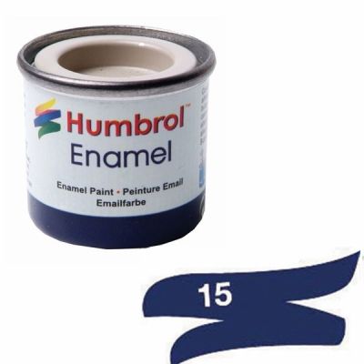 14 ml Gloss Midnight Blue enamel Humbrol