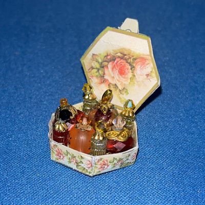 Handmade Perfume Set in Box Peach