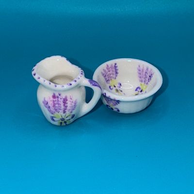 Lilac Jug & Bowl (Last One)                         