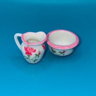 Pink Jug & Bowl (Last One)                         