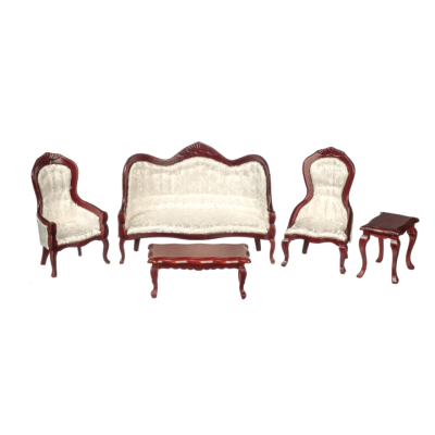 Victorian Living Room Set 5 pcs