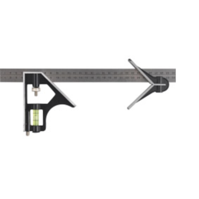 Alum Combination Square 300mm
