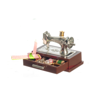 Silver Sewing Machine