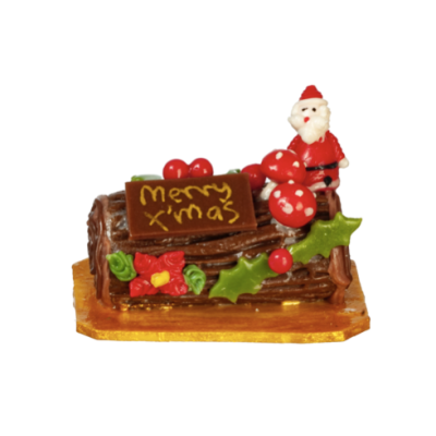 Yule Log Cake