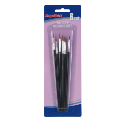 Artist Brush Set 6 pc