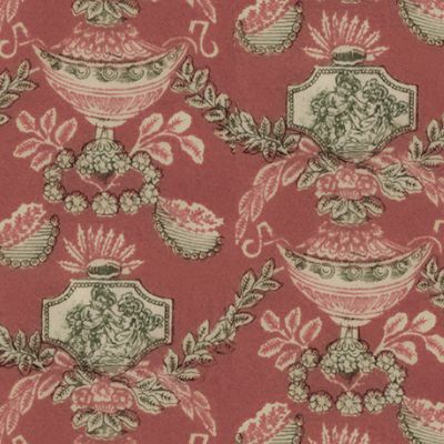 Compiegne Framboise Wallpaper