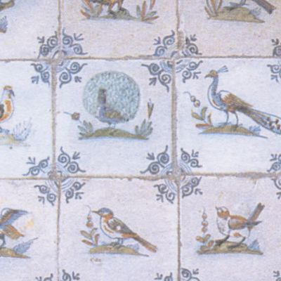 Delft Birds Card