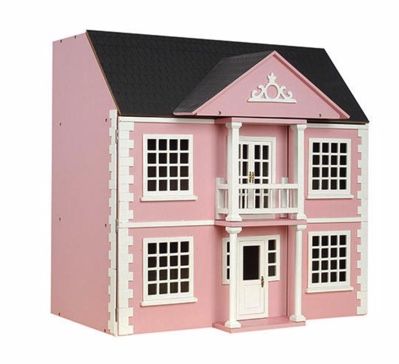 Newnam Manor Dolls House Pink BUILT.COLLECTION ONLY