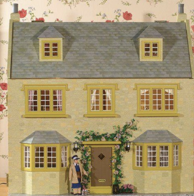 April Cottage undecorated kit. Dollshouse Mania